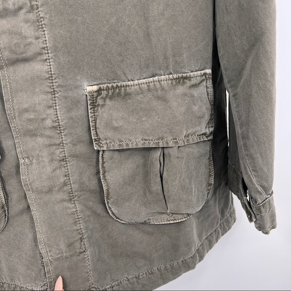 NSF Hunter Green Cargo Pocket Military Jacket Size Large NWT - Picture 7 of 13